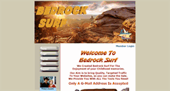 Desktop Screenshot of bedrocksurf.com